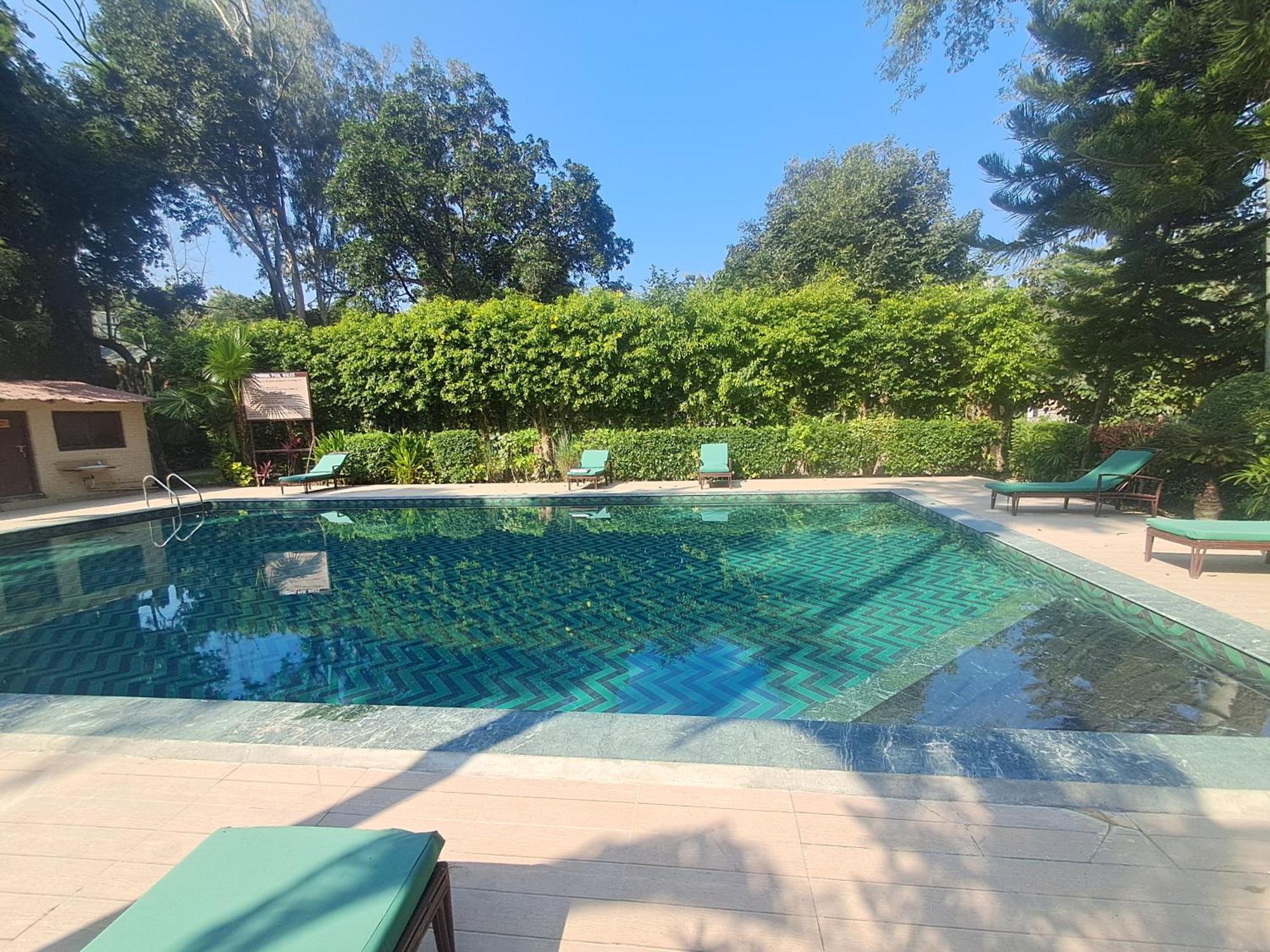 Bel-La Monde Hotel "Riverside" - Jim Corbett Garjia المظهر الخارجي الصورة