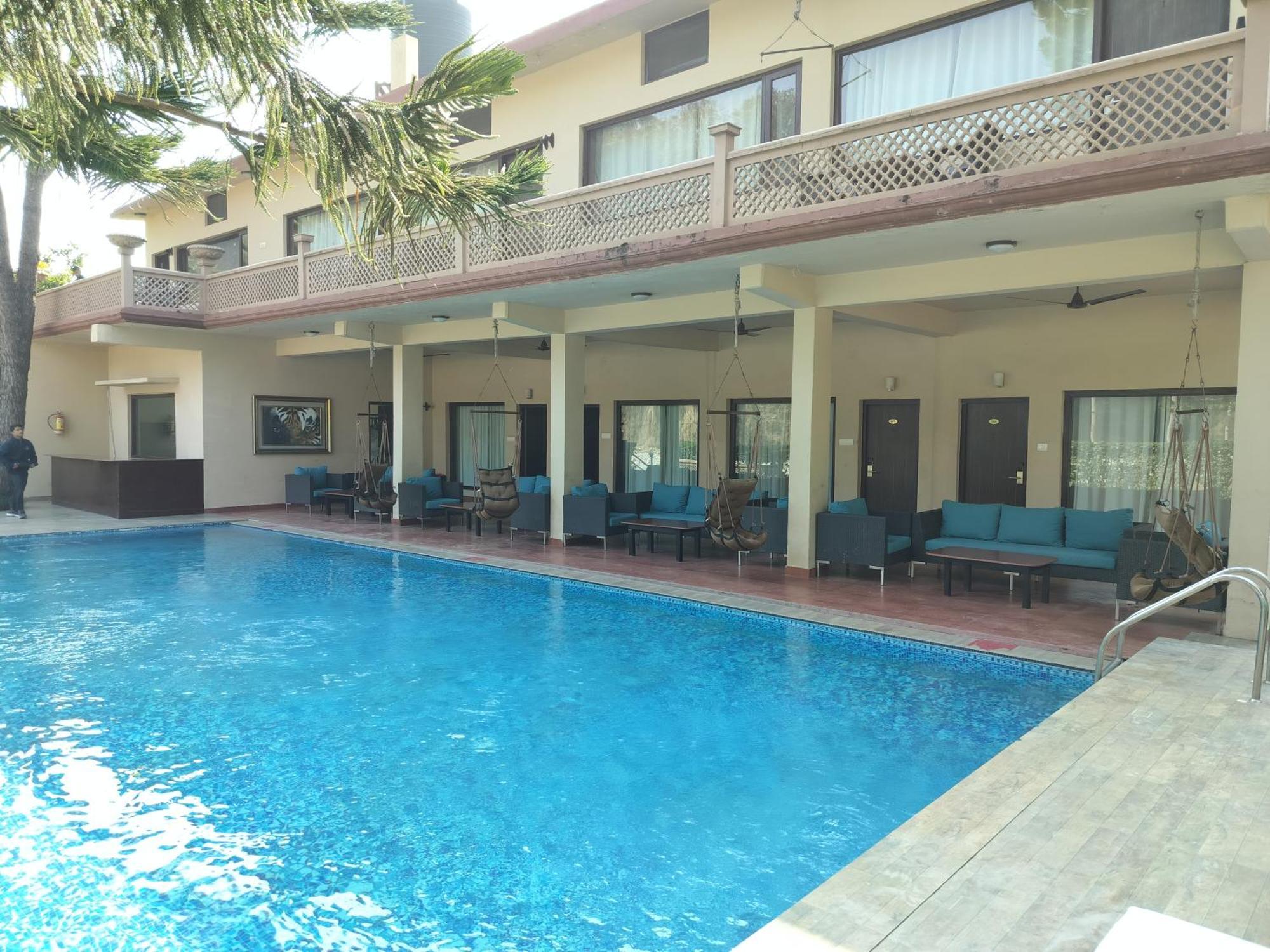 Bel-La Monde Hotel "Riverside" - Jim Corbett Garjia المظهر الخارجي الصورة