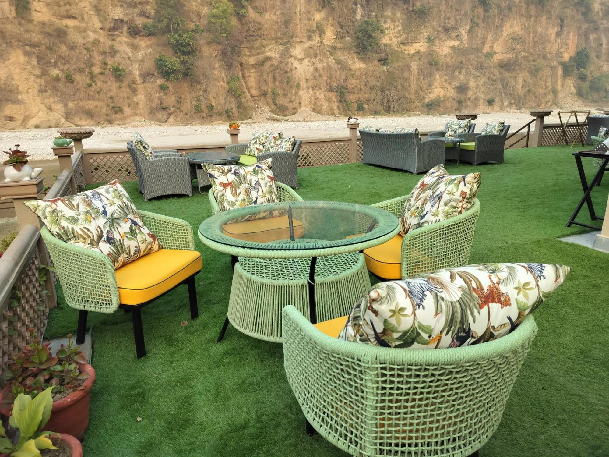 Bel-La Monde Hotel "Riverside" - Jim Corbett Garjia المظهر الخارجي الصورة
