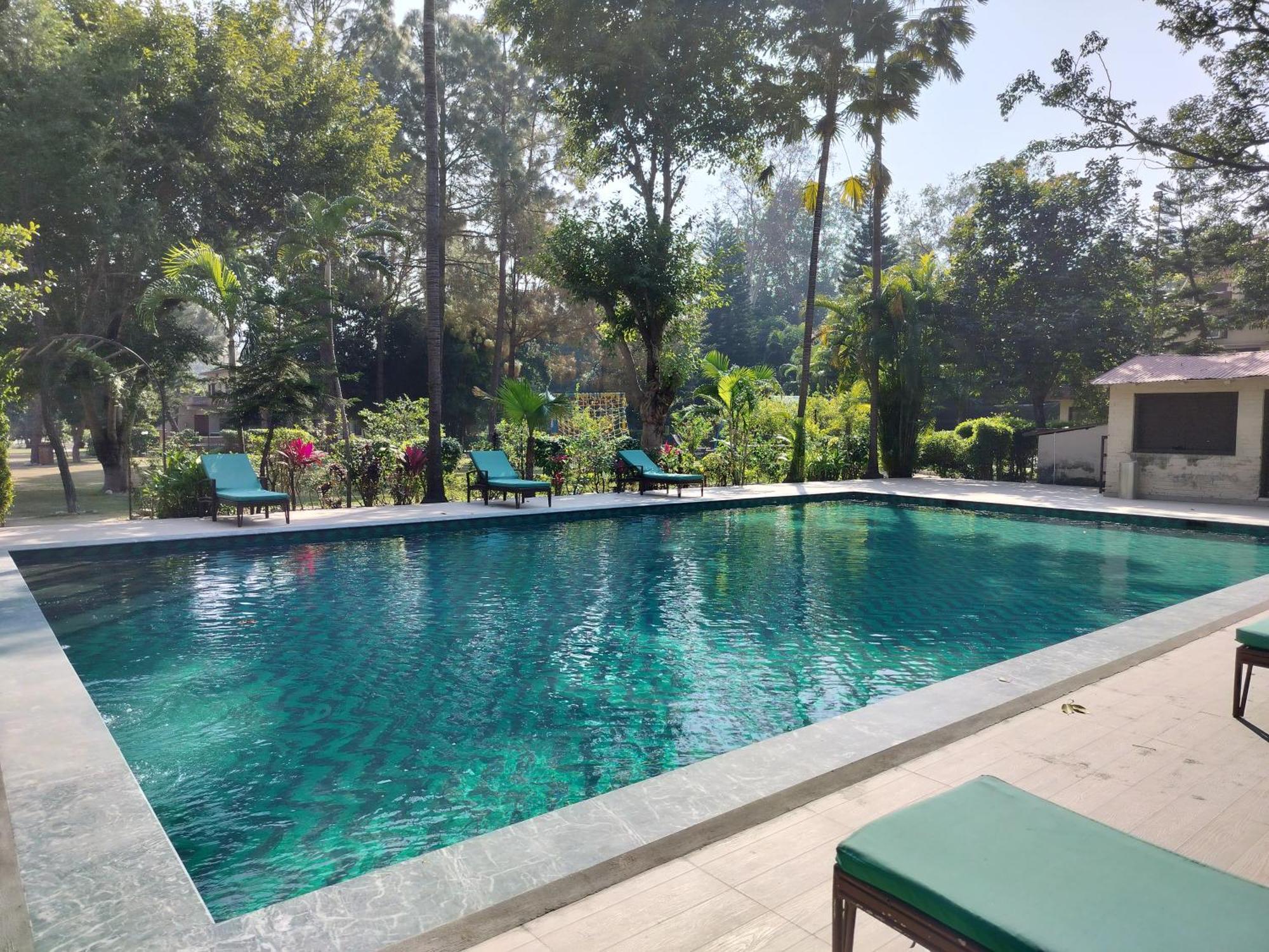 Bel-La Monde Hotel "Riverside" - Jim Corbett Garjia المظهر الخارجي الصورة